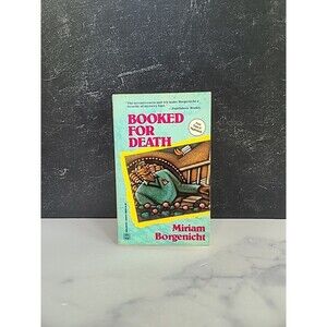 Booked For Death By Miriam Borgenicht Paperback